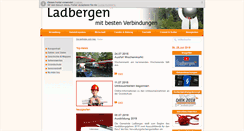 Desktop Screenshot of ladbergen.de