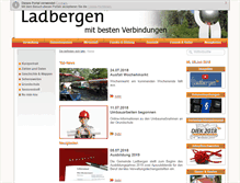 Tablet Screenshot of ladbergen.de